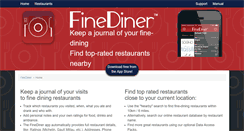 Desktop Screenshot of fine-diner.com